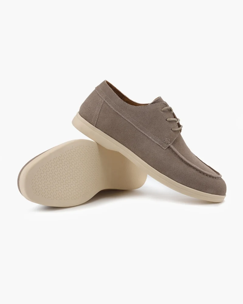Silent Wealth Deluxe Suede Lace Shoes