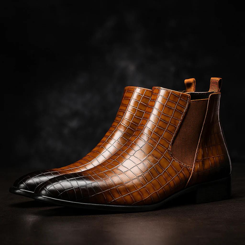 Ascari Snakeskin Boots