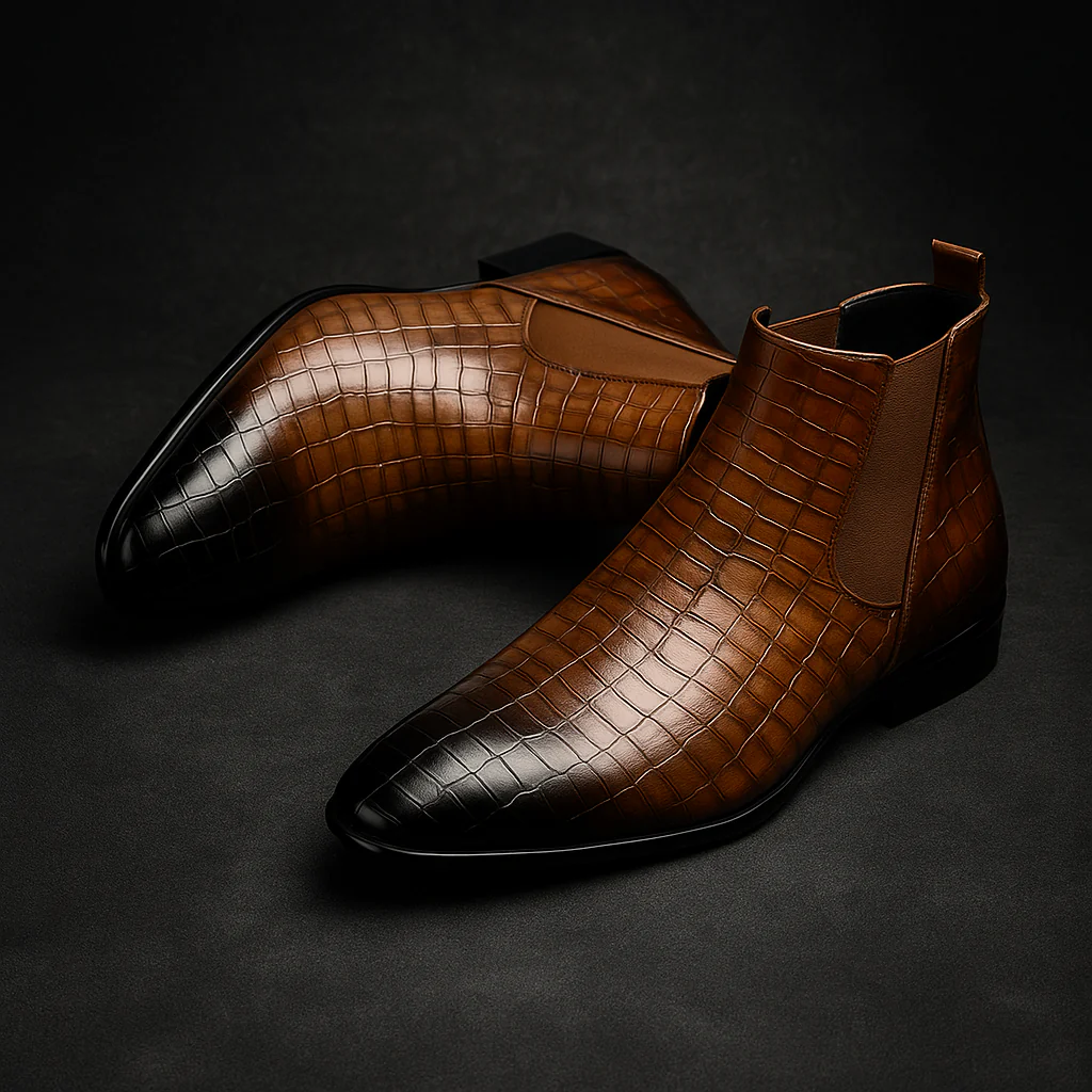 Ascari Snakeskin Boots