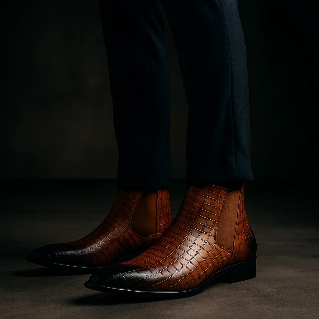 Ascari Snakeskin Boots