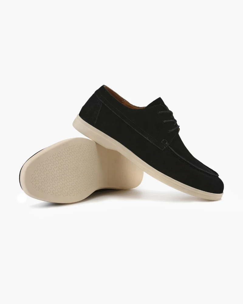 Silent Wealth Deluxe Suede Lace Shoes