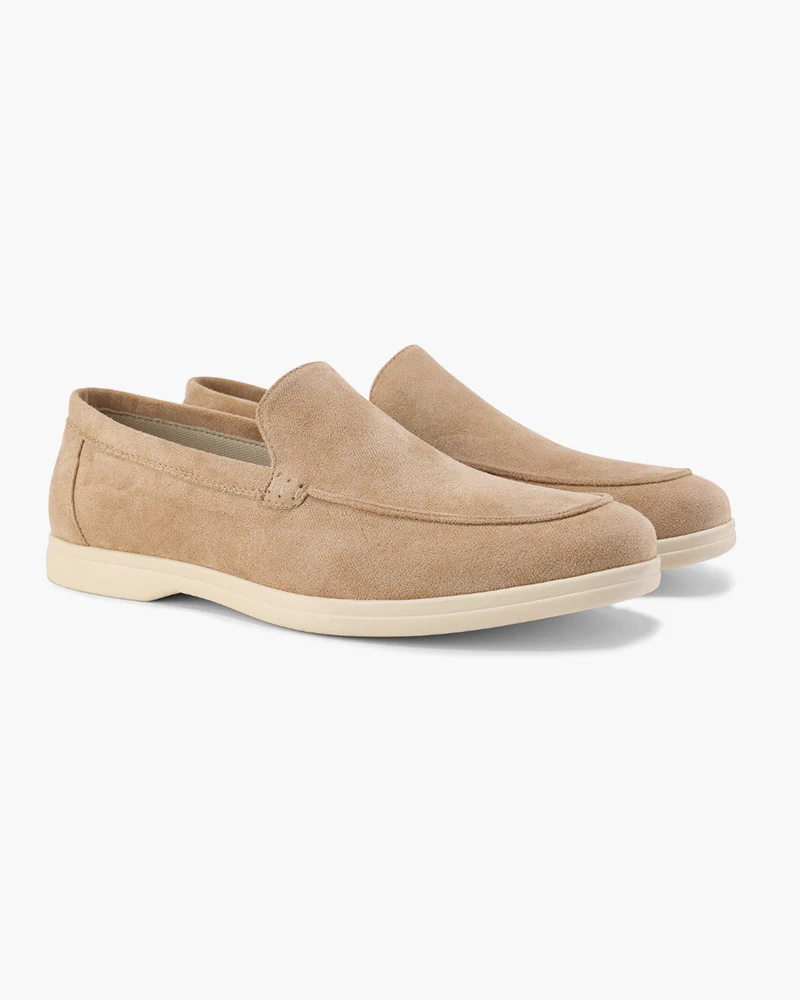 Silent Wealth Suede Loafers