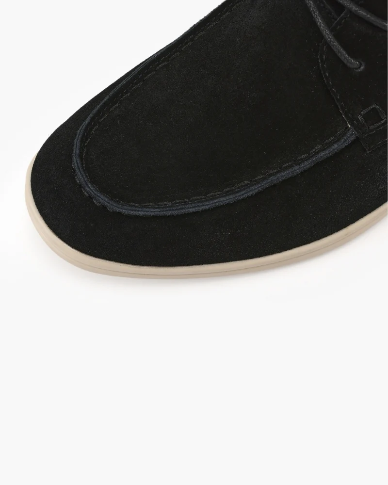 Silent Wealth Deluxe Suede Lace Shoes