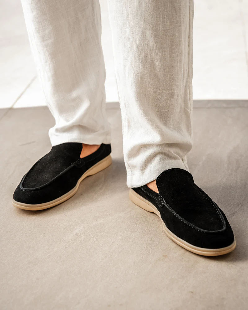 Silent Wealth Deluxe Suede Loafers