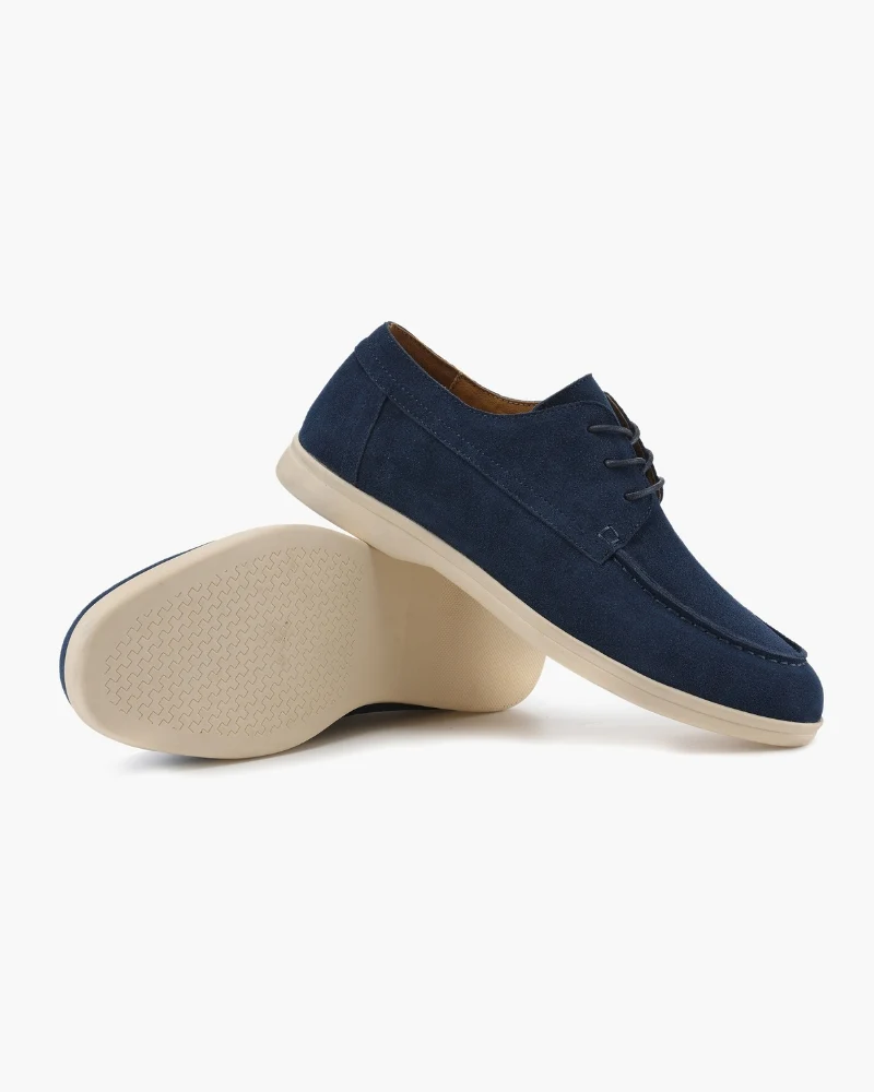 Silent Wealth Deluxe Suede Lace Shoes