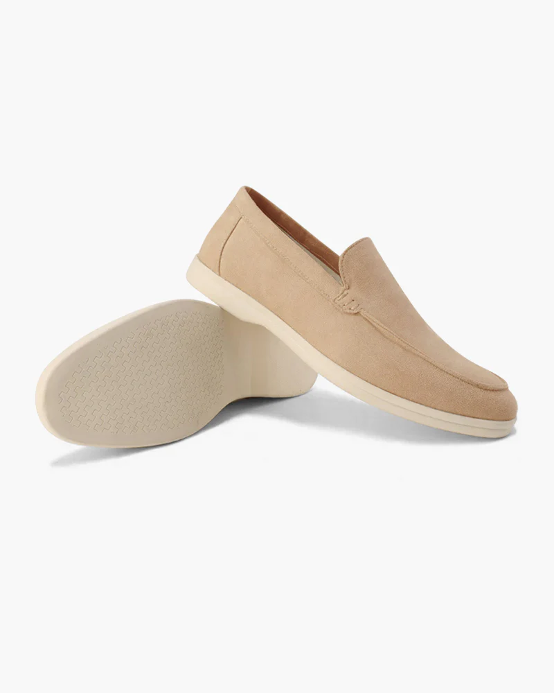 Silent Wealth Suede Loafers