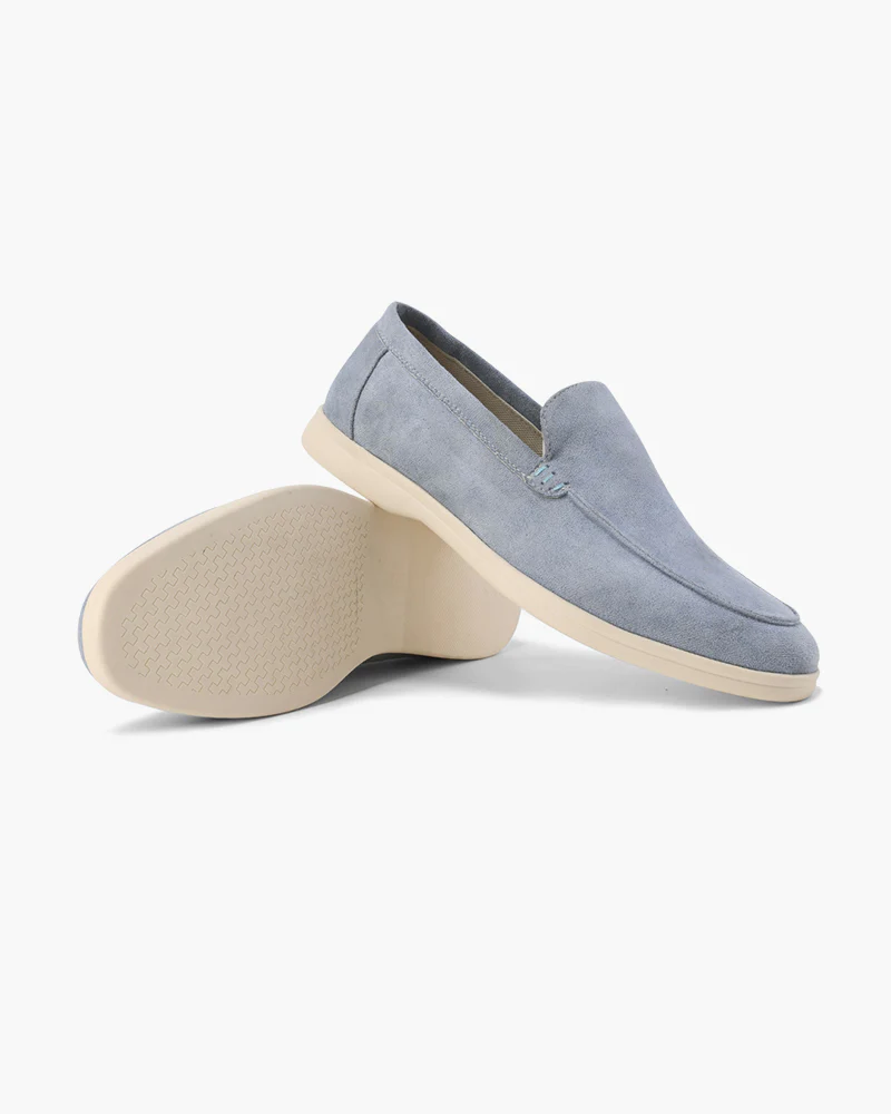 Silent Wealth Suede Loafers