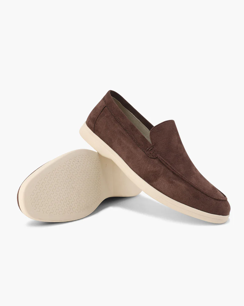 Silent Wealth Suede Loafers
