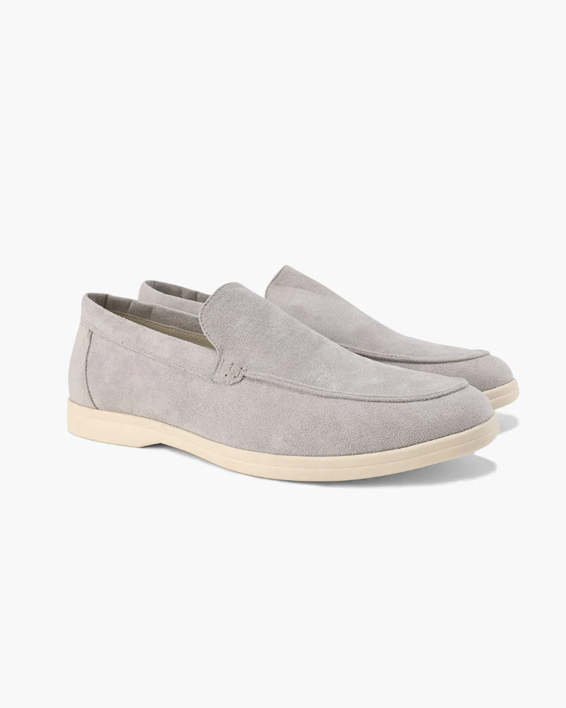Silent Wealth Suede Loafers