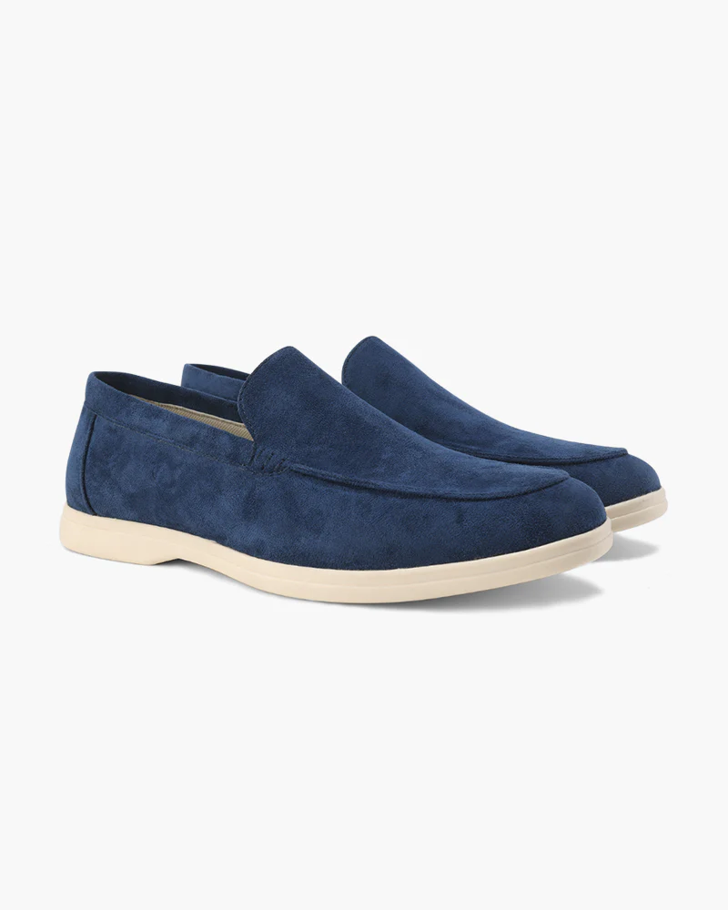 Silent Wealth Suede Loafers