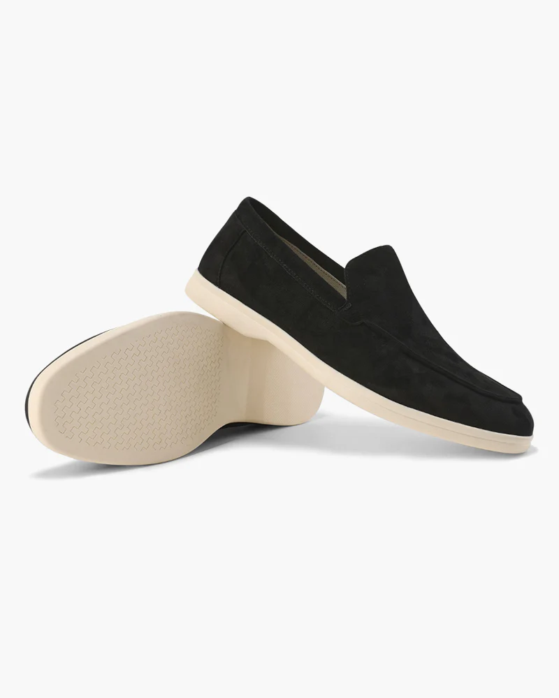 Silent Wealth Suede Loafers