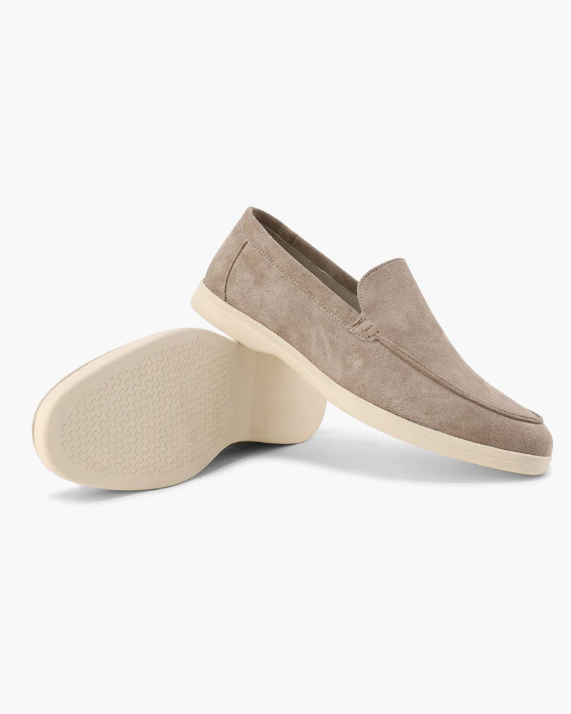 Silent Wealth Suede Loafers