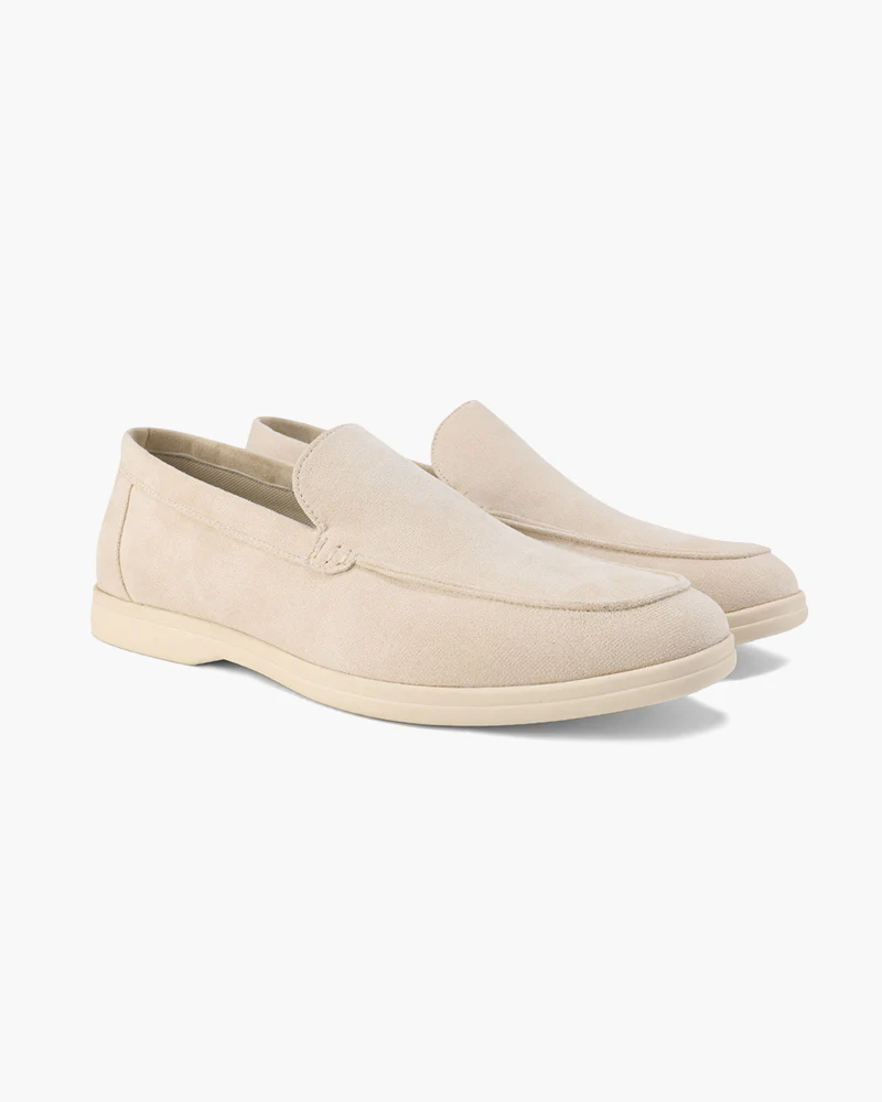 Silent Wealth Suede Loafers