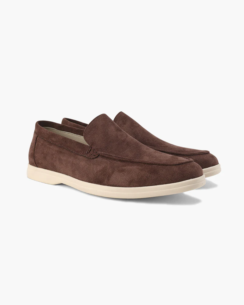 Silent Wealth Suede Loafers