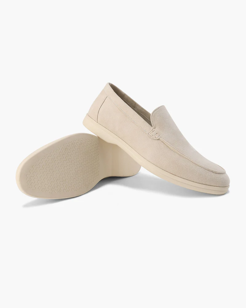 Silent Wealth Suede Loafers