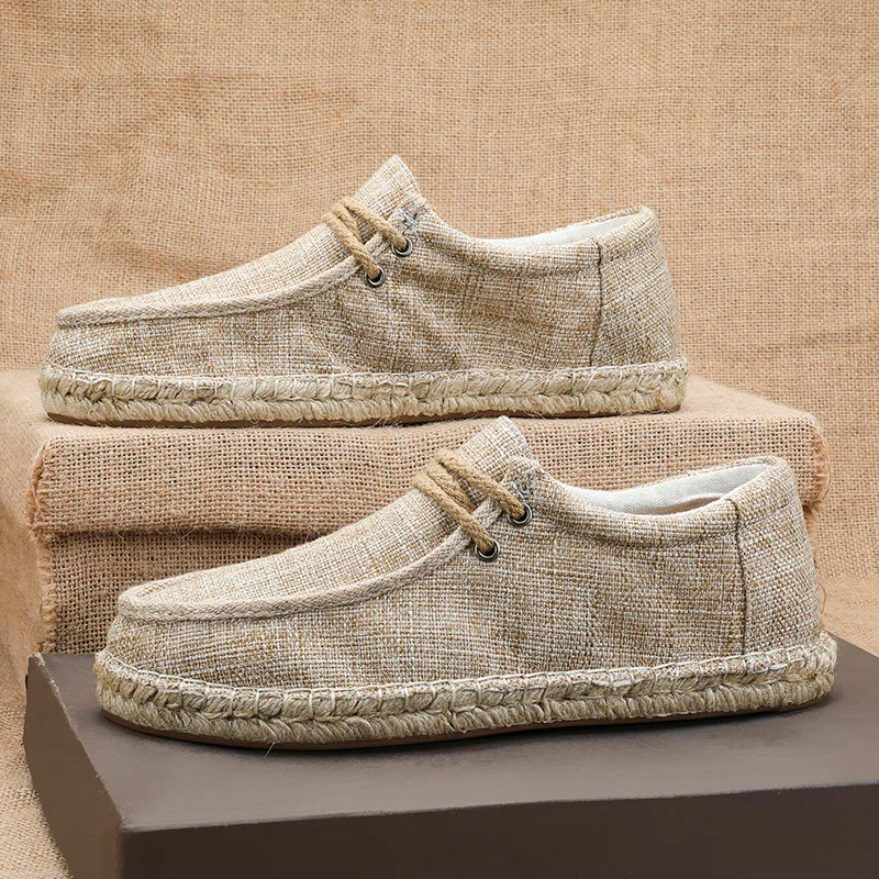 Palma Estate Linen Loafers