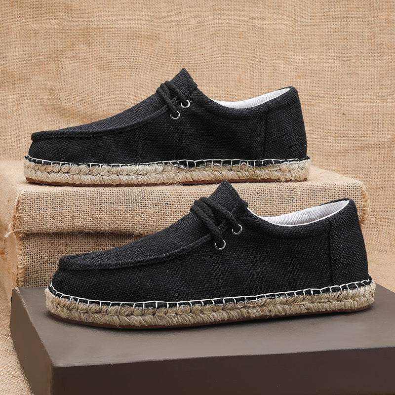 Palma Estate Linen Loafers