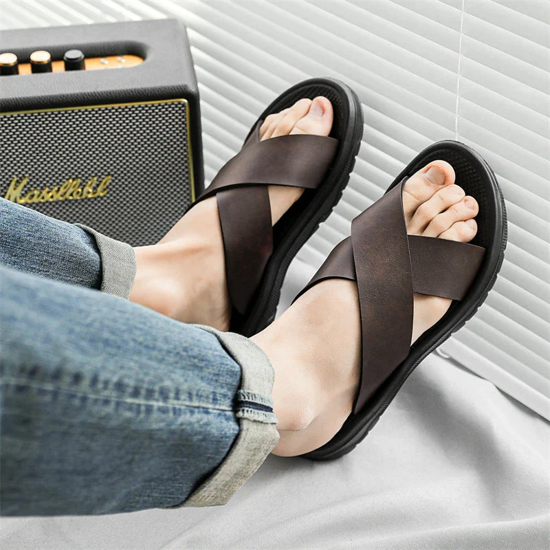 Kings Yacht Leather Sandals