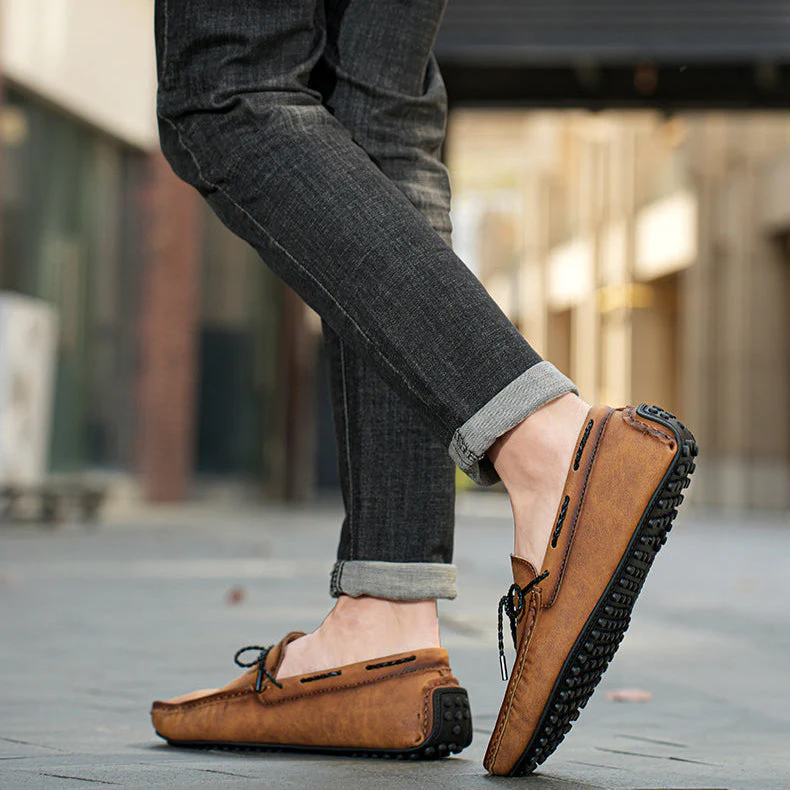 St. Moritz Leather Loafers