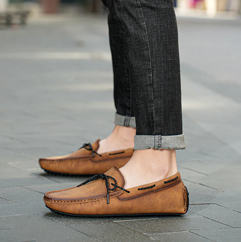 St. Moritz Leather Loafers