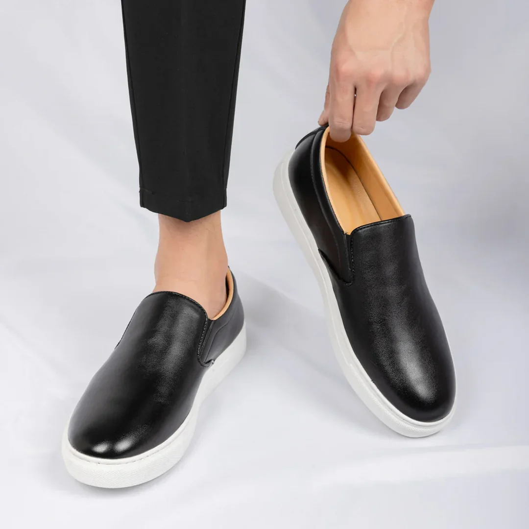 Cap-Ferrat Leather Loafers