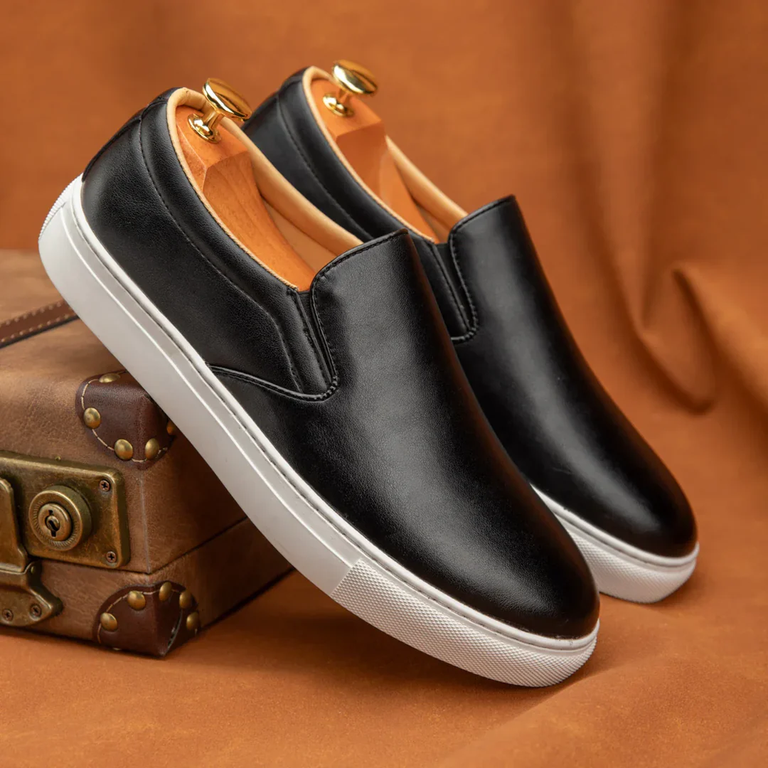 Cap-Ferrat Leather Loafers