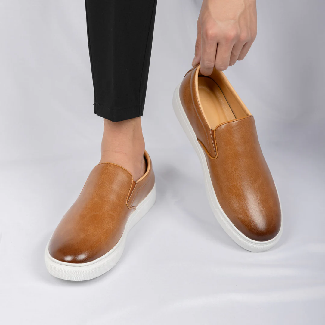 Cap-Ferrat Leather Loafers