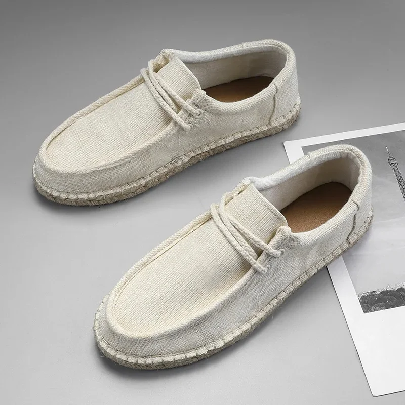 Palma Estate Linen Loafers