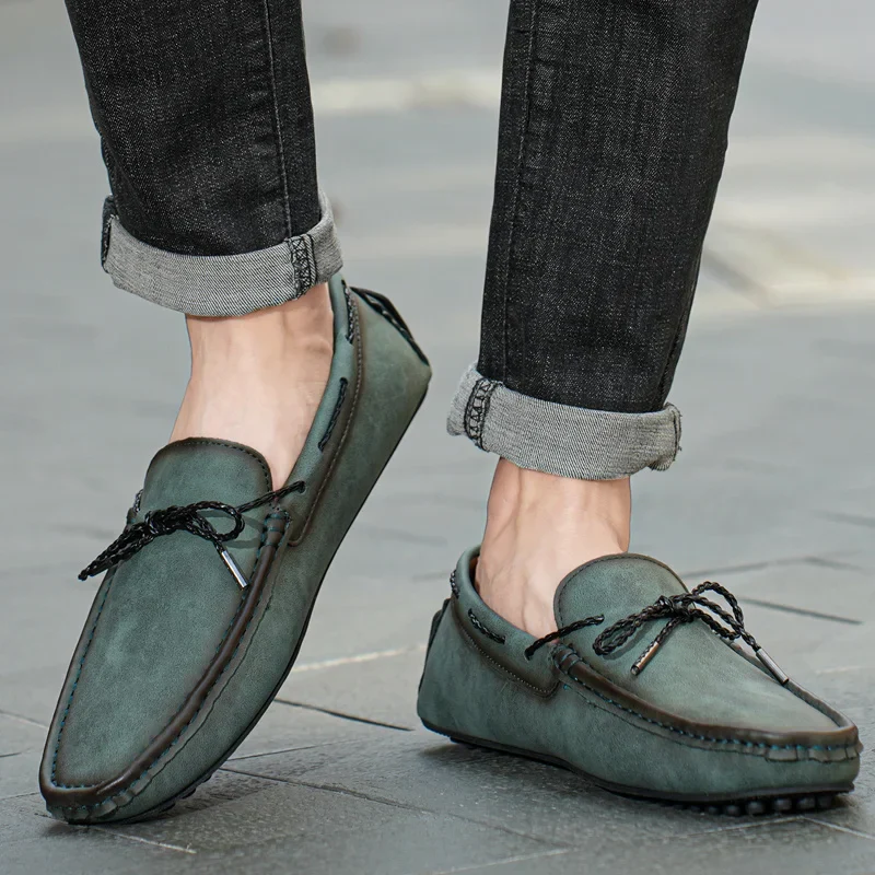 St. Moritz Leather Loafers