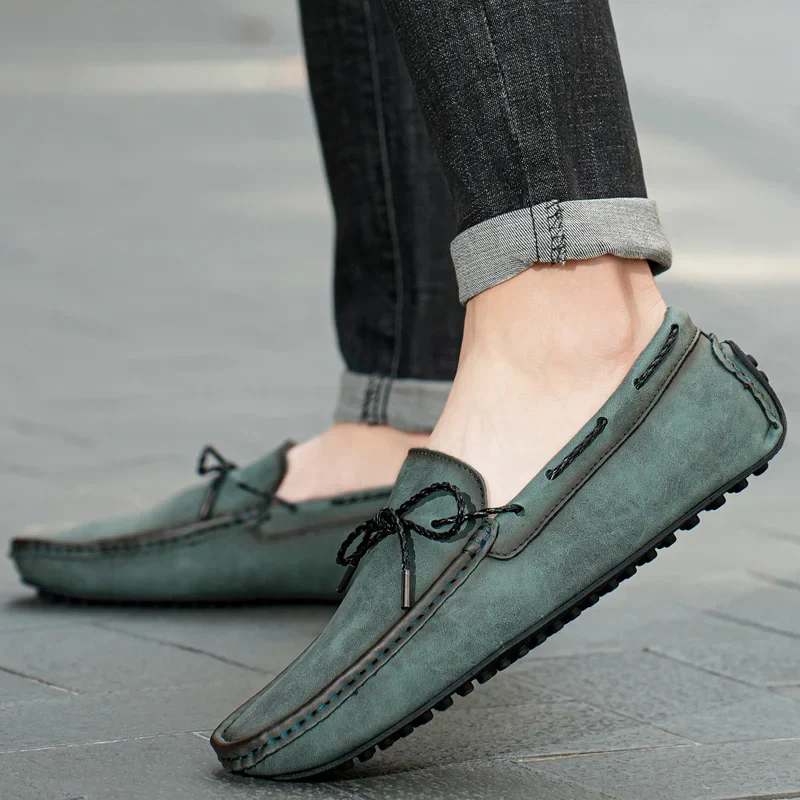 St. Moritz Leather Loafers
