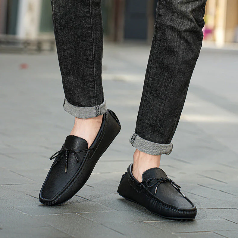 St. Moritz Leather Loafers