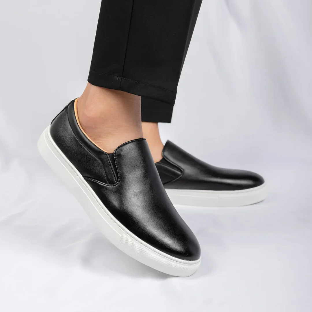 Cap-Ferrat Leather Loafers