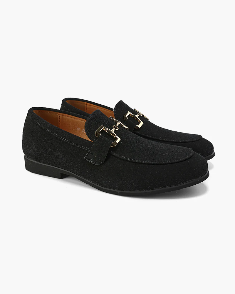 Generational Wealth Suede Loafers