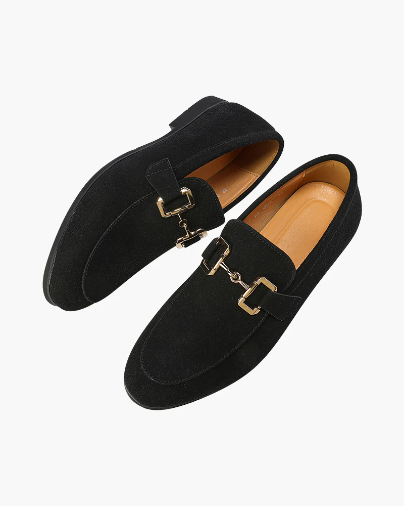 Generational Wealth Suede Loafers