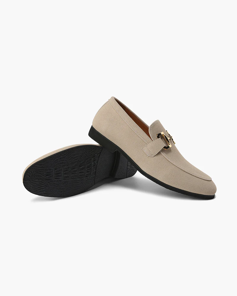 Generational Wealth Suede Loafers