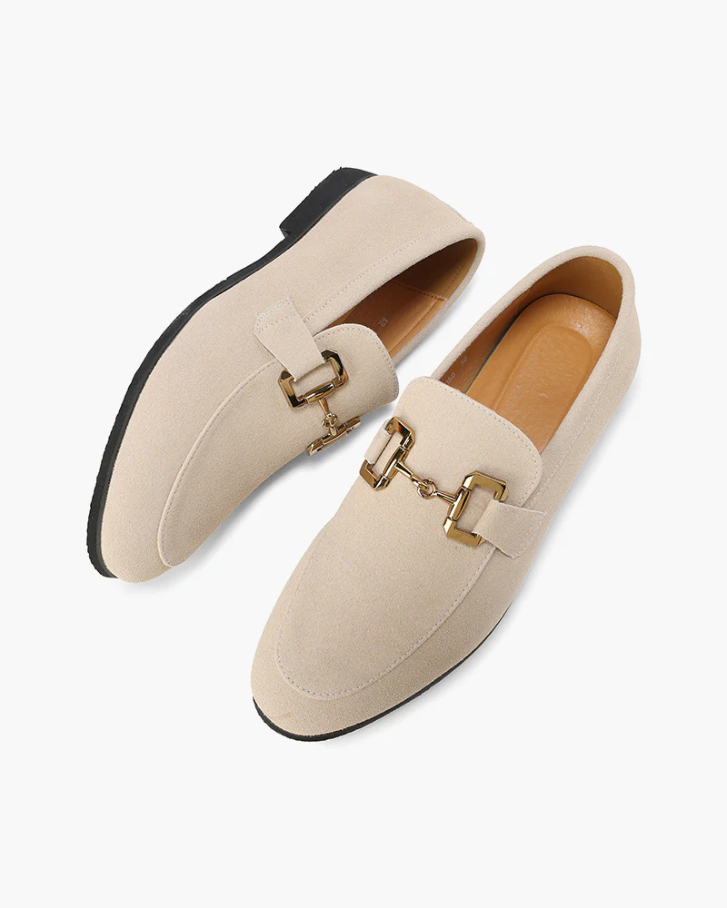Generational Wealth Suede Loafers