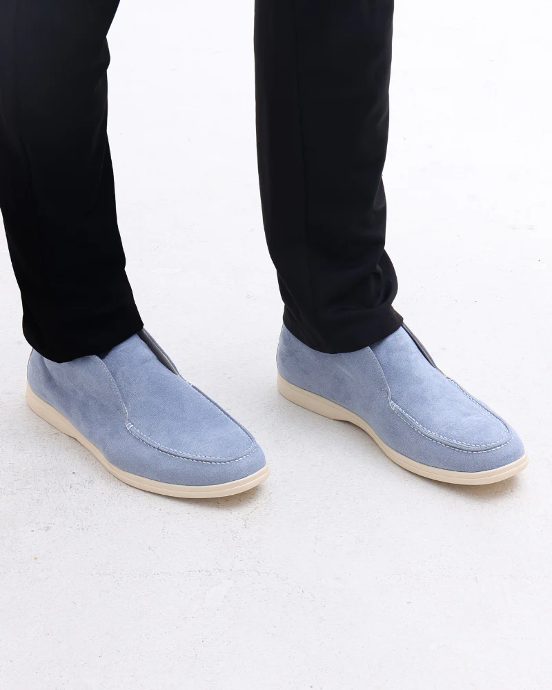 Silent Wealth High Suede Loafers