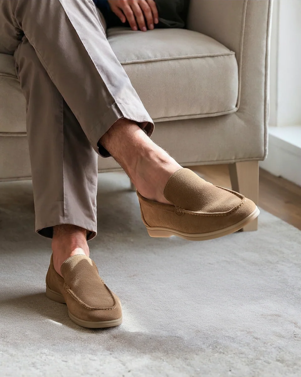 Silent Wealth Deluxe Suede Loafers