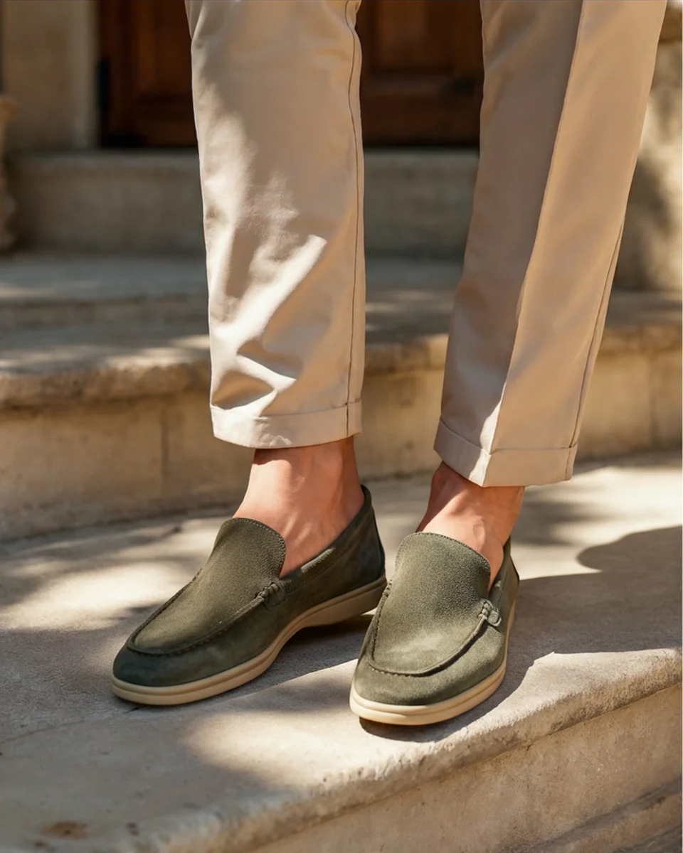 Silent Wealth Deluxe Suede Loafers
