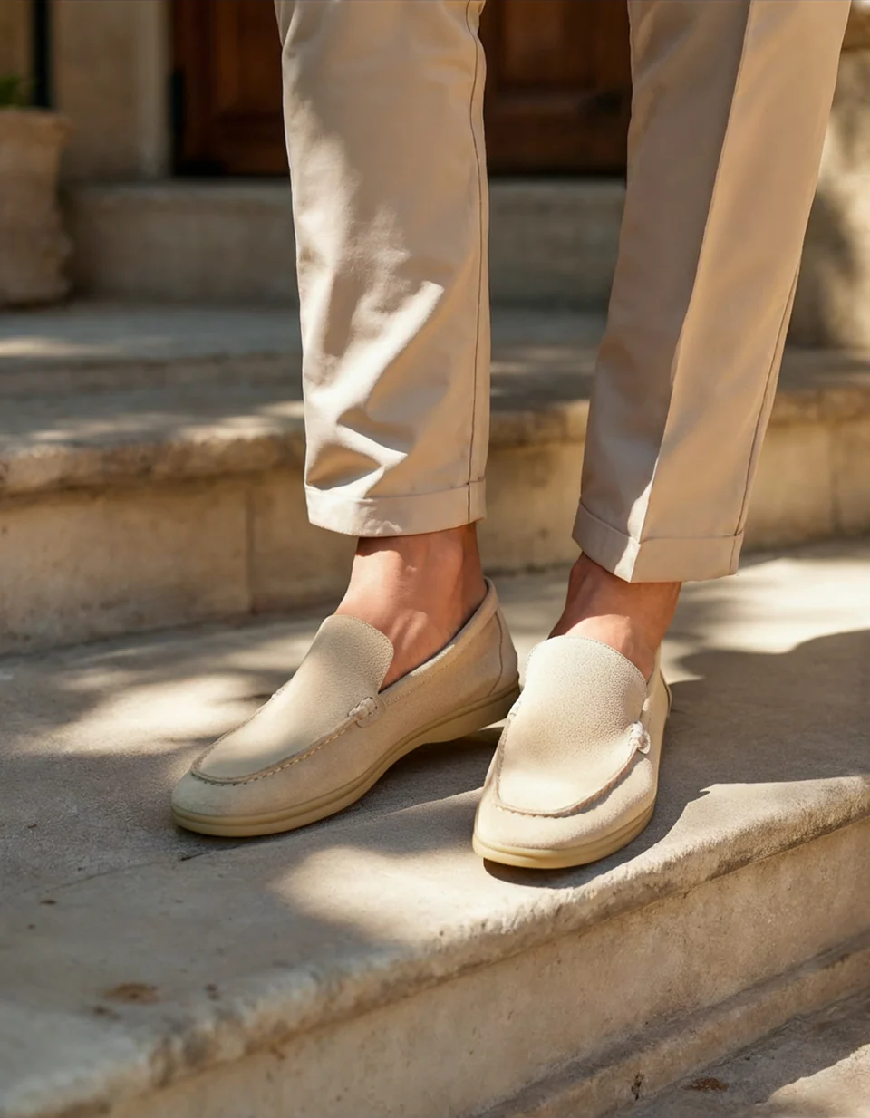 Silent Wealth Deluxe Suede Loafers