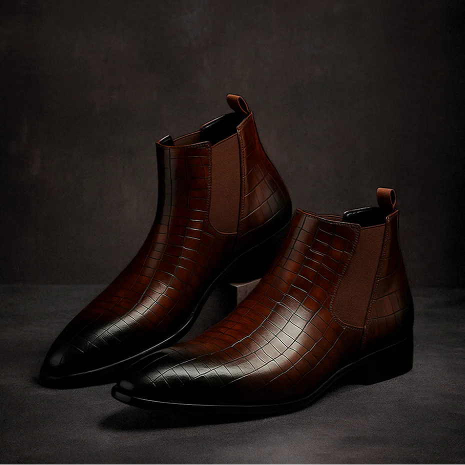 Ascari Snakeskin Boots