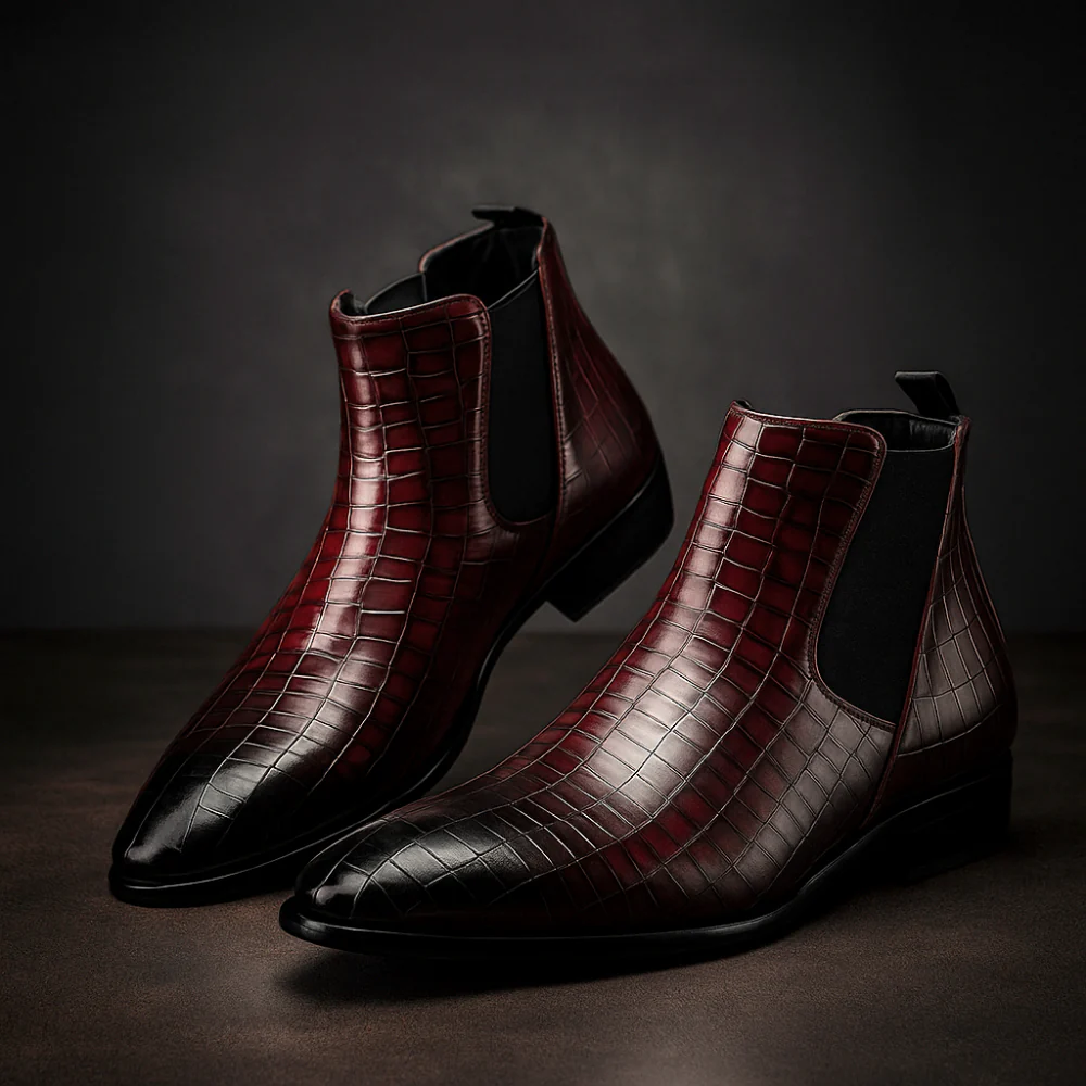 Ascari Snakeskin Boots