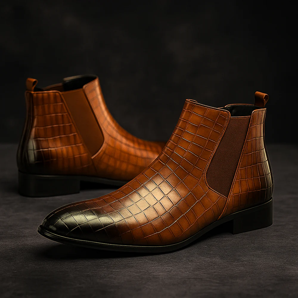 Ascari Snakeskin Boots