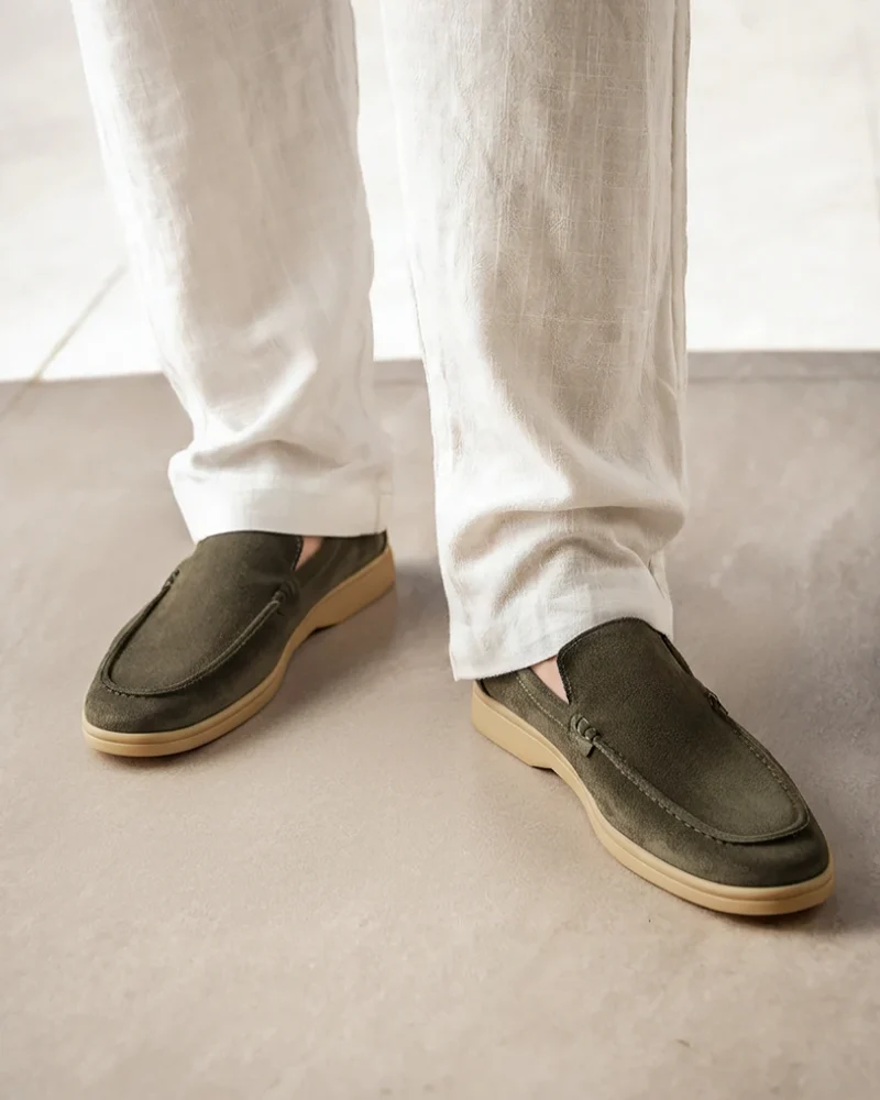 Silent Wealth Deluxe Suede Loafers